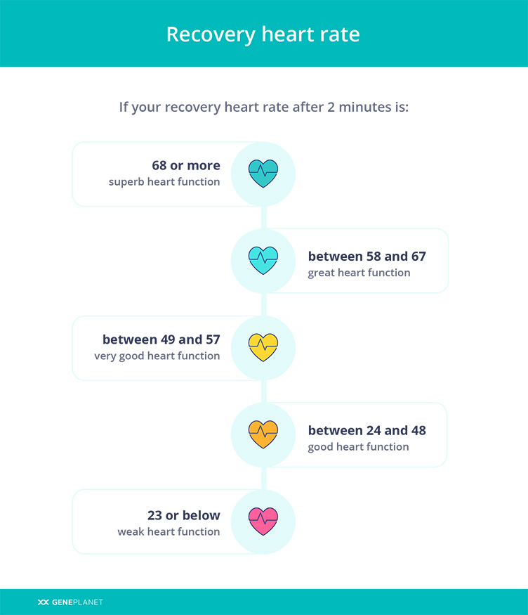 Recovery heart rate